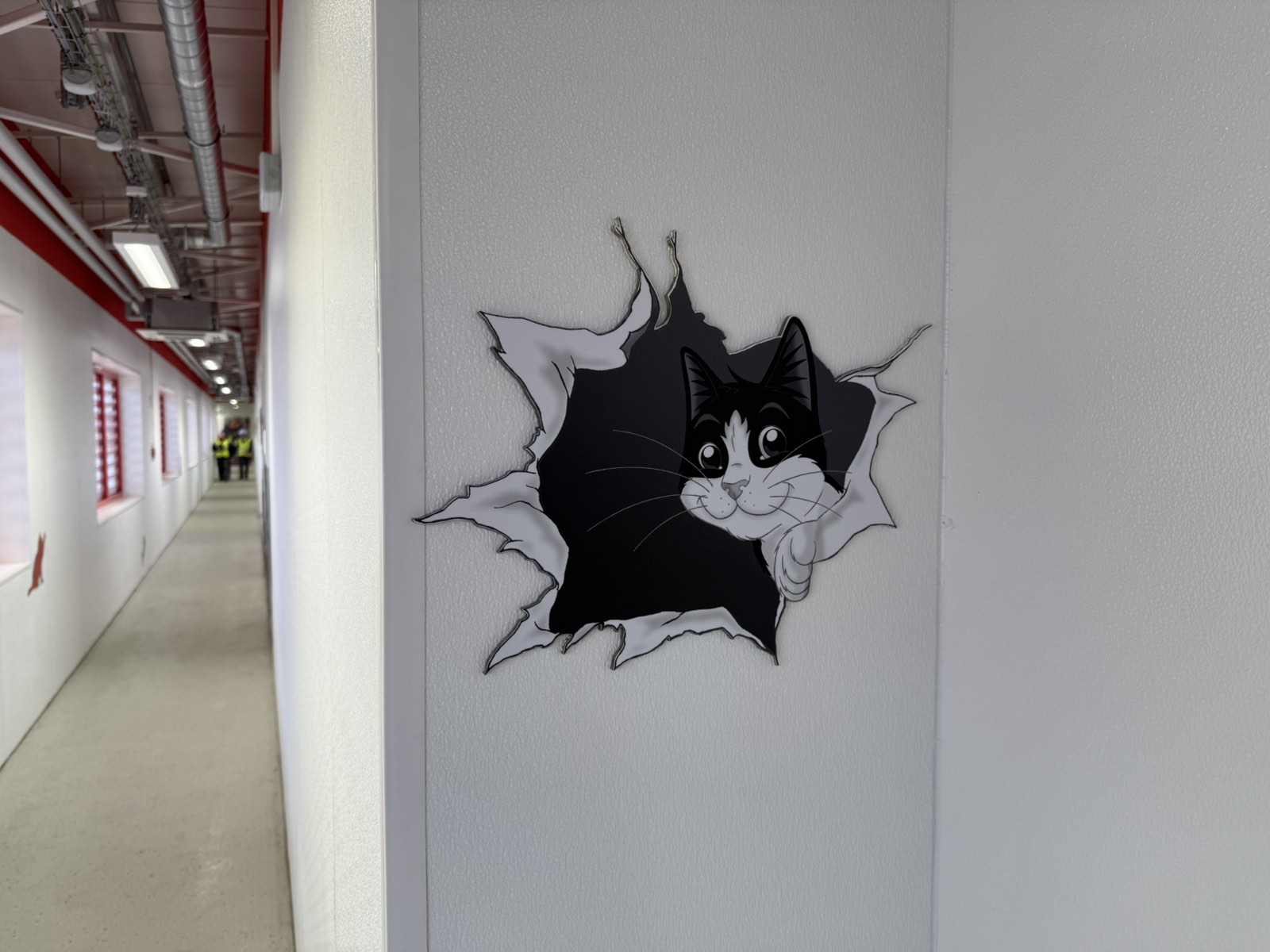 Purina beltéri dekor